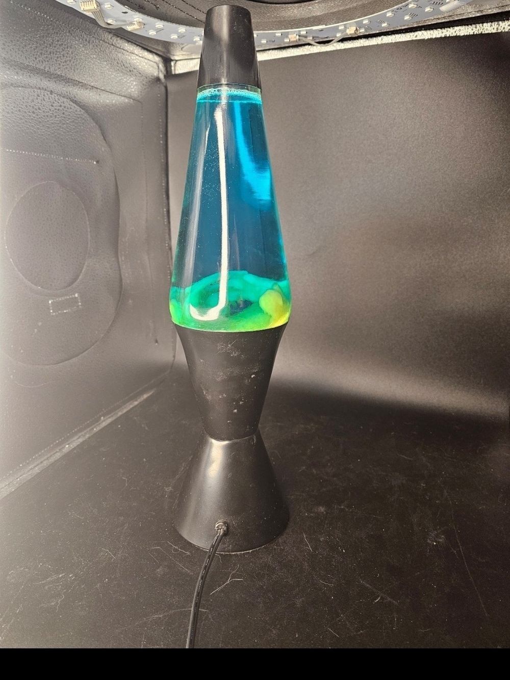 Lava Lamp Authentic, Unique Vintage Blue and Green Lava Lamp